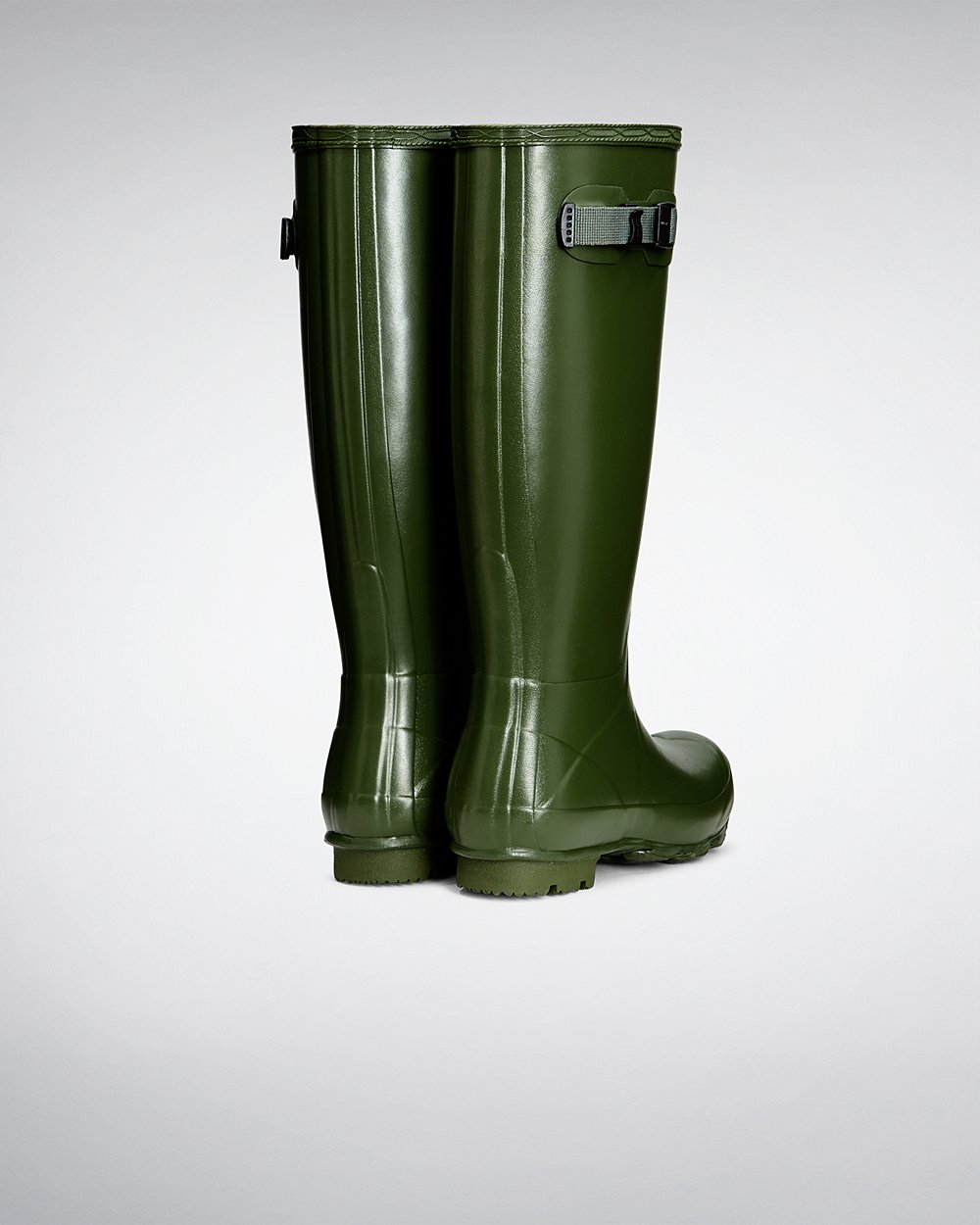 Hoge Regenlaarzen Dames - Hunter Norris Field - Groen - 14XKNORHQ